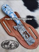 Custom Handmade Damascus steel Bull Cutter Knife.....MHG-Item#6