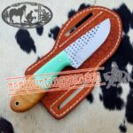 Custom Handmade Resp Steel Cowboy and Skinner Knife....MHG:1