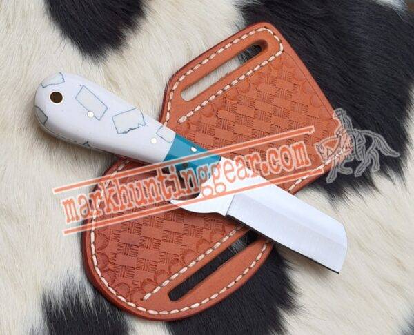 PicsArt_08-18-06.17.37 Custom Made Cowboy Bull Cutter Knife - Image 1