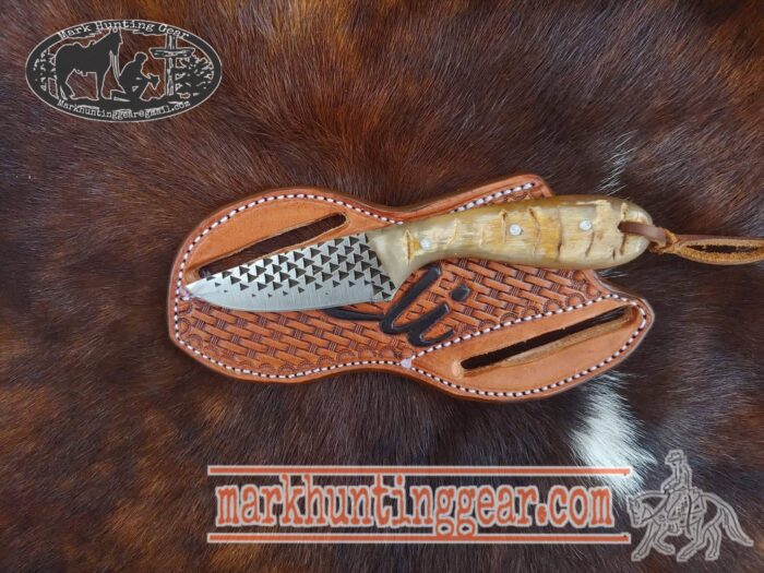 Custom Made Resp Steel Cowboy Knife - Image 1