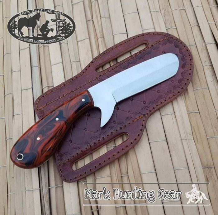 Custom made D2 Steel Cowboy Bull Cutter Knife - Image 1