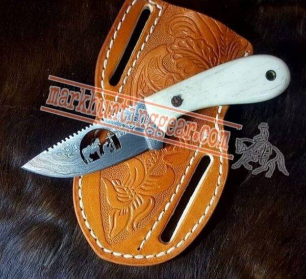 PicsArt_08-15-06.25.23 Custom Made Cowboy Skinner Knife - Image 1