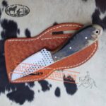 Custom made Resp Steel Cowboy Skinner Knife - Image 2