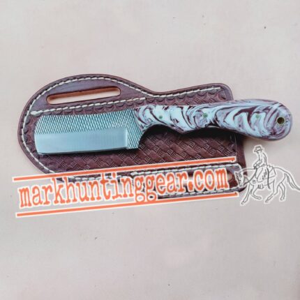 Custom made Resp Steel Cowboy Bull Cutter Knife