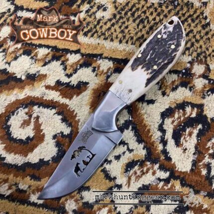 Custom made D2 Steel Cowboy Skinner Knife