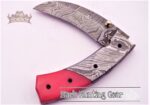 Custom Handmade Damascus Steel Folding knife