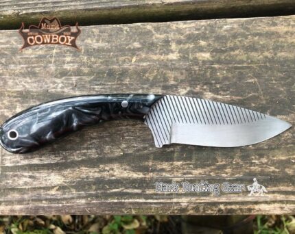 Custom Handmade Resp Steel Cowboy Skinner Knife
