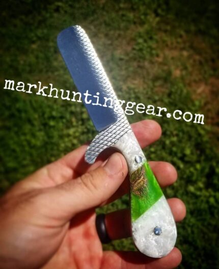 Custom made Resp Steel Cowboy Skinner Knife