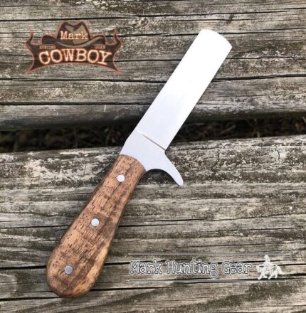 Custom made D2 Steel Cowboy Skinner Knife