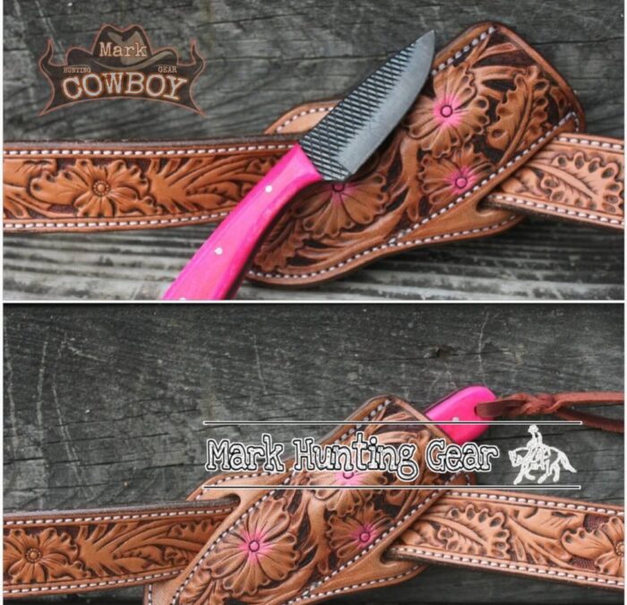 Custom made Resp Steel Cowboy Skinner Knife - Image 1