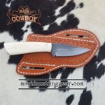 Custom made 1095 Steel Cowboy Skinner Knife - Image 2