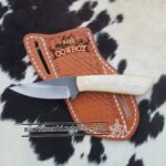 Custom made 1095 Steel Cowboy Skinner Knife
