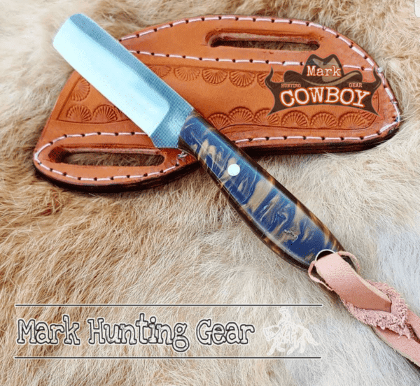 Custom made Resp Steel Cowboy Bull Cutter Knife - Image 1