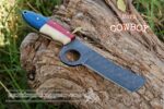 Custom Made 1095 Steel Cowboy Bull Cutter knife...