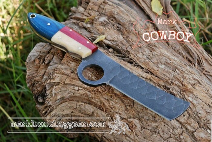 Custom Made 1095 Steel Cowboy Bull Cutter knife... - Image 1