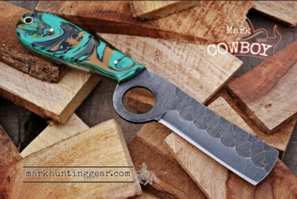 Custom Made 1095 Steel Cowboy Bull Cutter knife...