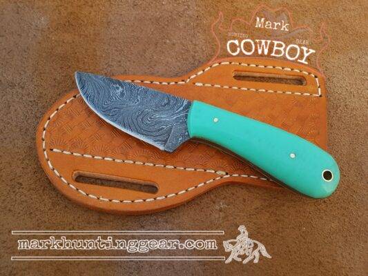 Custom Handmade Steel Cowboy Skinner knife