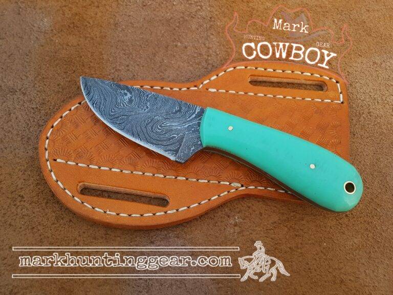 Custom Handmade Steel Cowboy Skinner knife