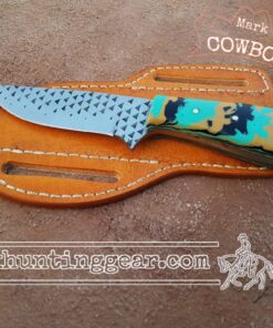 Custom Steel Cowboy Skinner Knife