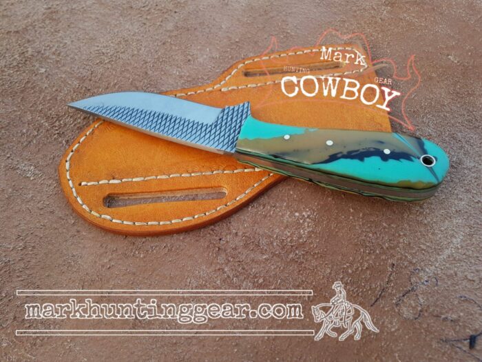 Custom Made Resp Steel Cowboy Skinner Knife... - Image 2