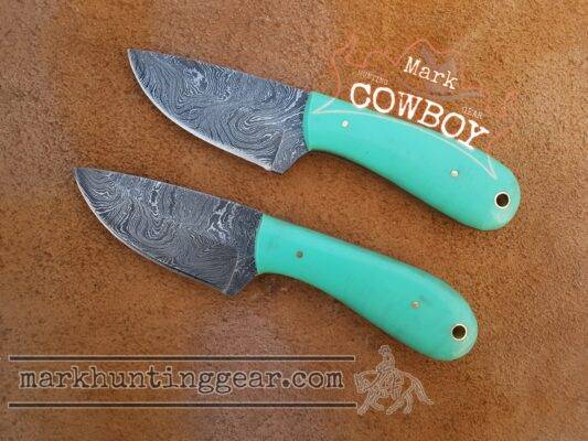 Steel Cowboy Skinner & Bull Cutter Knife Set