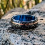Custom Handmade Damascus Ring.....