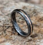 Custom Handmade Damascus Steel Ring