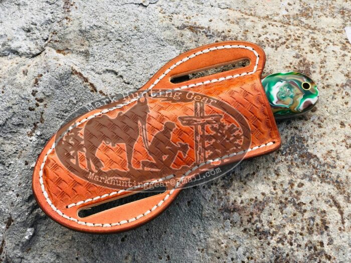 Custom Handmade High Carbon 1095 Steel Cowboy Bull Cutter Knife... - Image 3