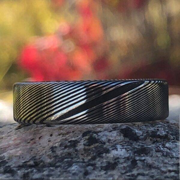 Custom Handmade Damascus Steel Ring... - Image 3