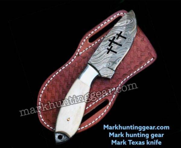rps20210714_081942 Custom Handmade Damascus steel Cowboy Skinner Knife.... - Image 1