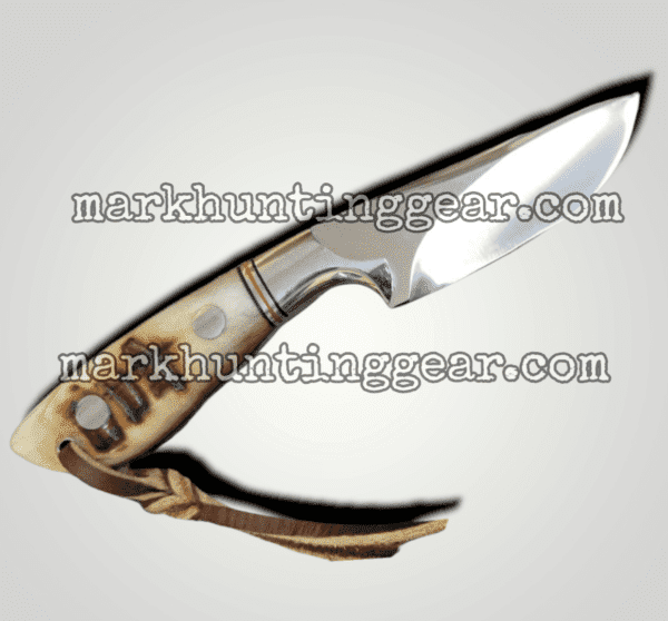 PicsArt_12-29-11.30.15 Custom Handmade 440c Stainless Steel mirror polished Blade Cowboy Skinner Knife - Image 1