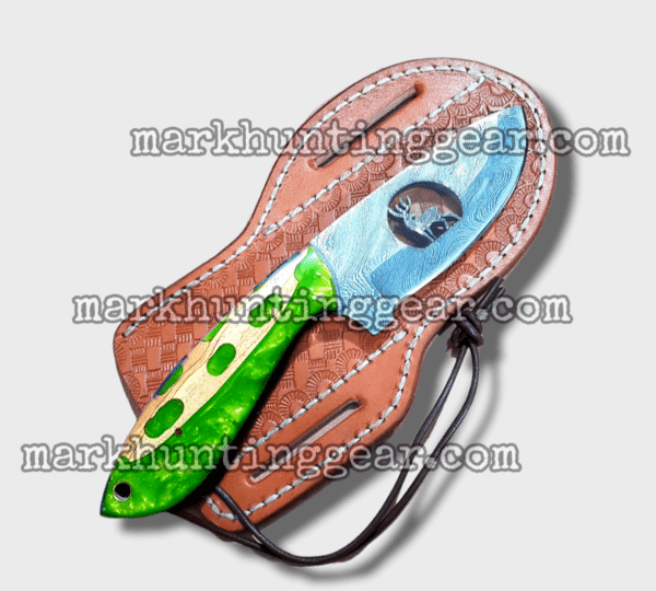 PicsArt_06-09-01.48.14 Custom Handmade Damascus Steel Cowboy Skinner Knife... - Image 1