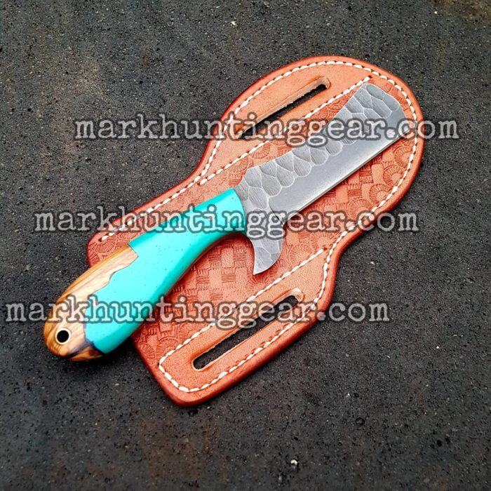 Custom Handmade 1095 Steel Cowboy Bull Cutter Knife... - Image 1