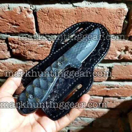 Custom Handmade Horse Resp Steel Cowboy Skinner Knife...