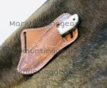 Custom Handmade 440c Stainless Steel mirror polished blade Cowboy Skinner knife... - Image 3