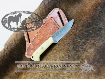 Custom Handmade 1095 High Corben Steel Cowboy Skinner Knife...