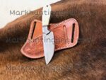 Custom Handmade 440c Stainless Steel mirror polished blade Cowboy Skinner knife... - Image 2