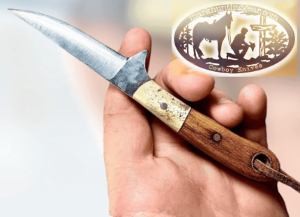 Custom Handmade 1095 High Corben Steel Cowboy Skinner Knife…
