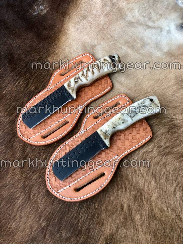 89CA73B1-9256-4485-A726-6C7284553A88 Ram Horn Handel Buy One Get One Free Bull Cutter Knife - Image 1
