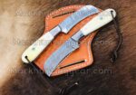 Custom Handmade Damascus Steel Hawkbill Knife Pair... - Image 2