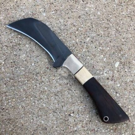 Custom Handmade Hawkbill Knife High Corben Steel 1095