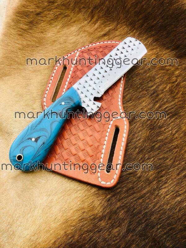 Resp Steel Bull Cutter Knife Custom Handmade - Image 2