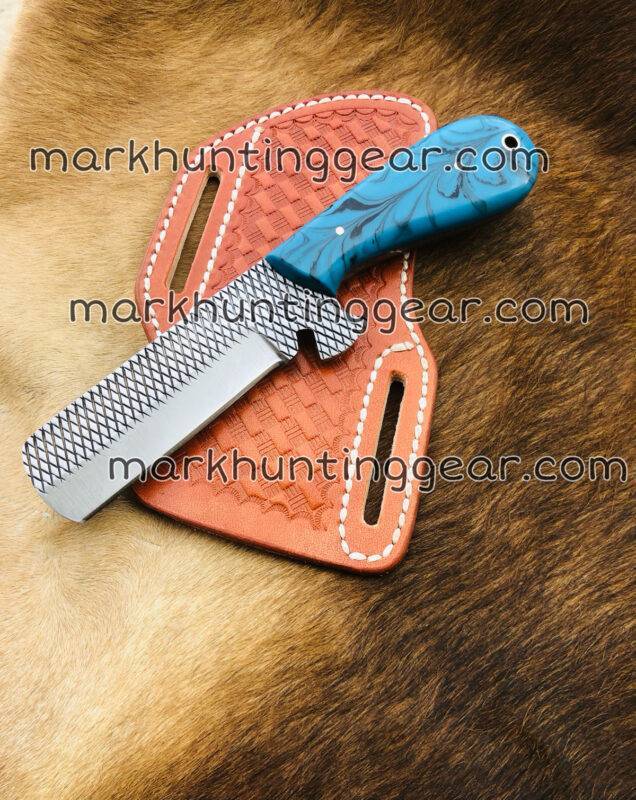 Resp Steel Bull Cutter Knife Custom Handmade - Image 1