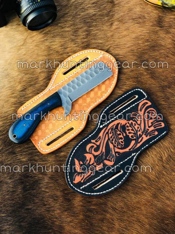 842AFF1F-BEE1-4687-890B-2DA4F791AFE6 Custom Handmade 1095 Steel Bull Cutter Cowboy Knife - Image 1
