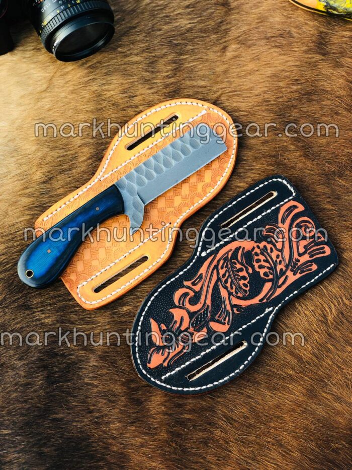 Custom Handmade 1095 Steel Bull Cutter Cowboy Knife - Image 1