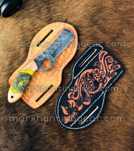 1095 Steel Custom Handmade Bull Cutter Cowboy Knife