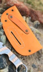 Custom Made 440c High Carbon Stainless Steel Fixed Blade Bull Cutter knife - Image 3