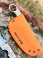 Custom Made 440c High Carbon Stainless Steel Fixed Blade Bull Cutter knife - Image 2