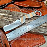 Custom Made 440c High Carbon Stainless Steel Fixed Blade Bull Cutter knife