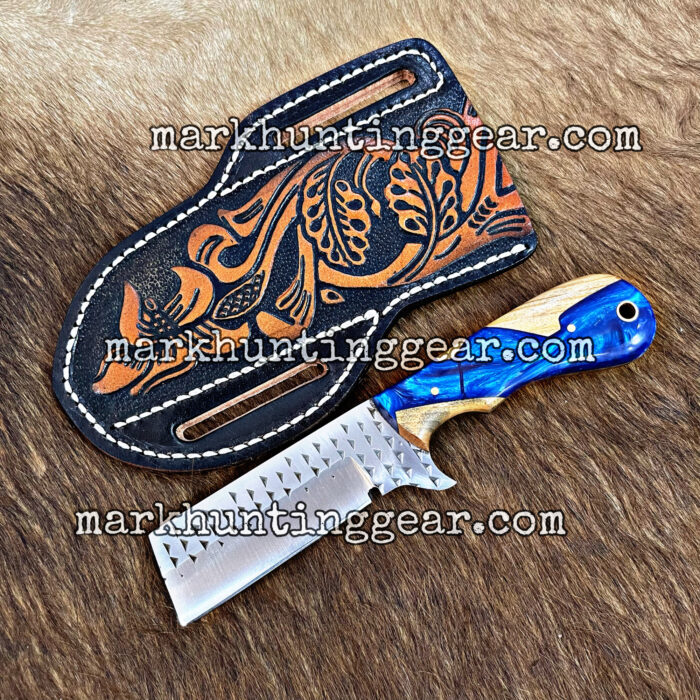 Custom Made Horse Resp Steel Bull Cutter Knife. - Image 1